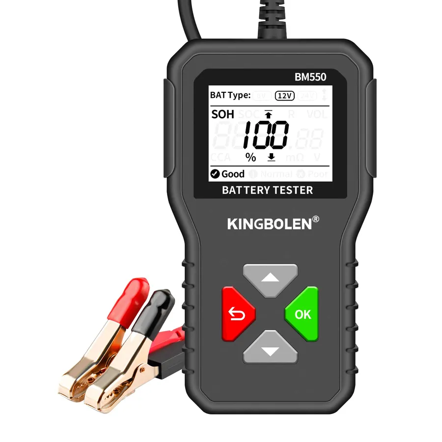Kingbolen BM550 - testeur de batterie 6, 12 et 24 V