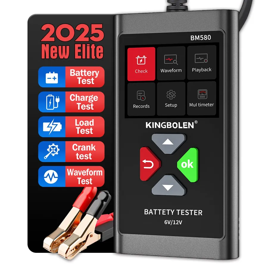 Kingbolen BM580 - testeur de batterie à écran couleur