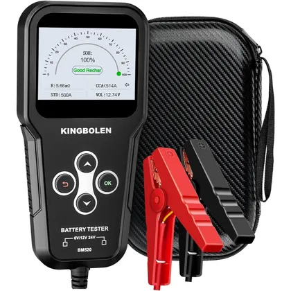 Kingbolen BM520 - Batterietester mit integriertem Multimeter
