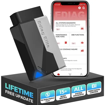 Kingbolen Ediag Elite - OBD2 Diagnosegerät per Bluetooth fürs Smartphone
