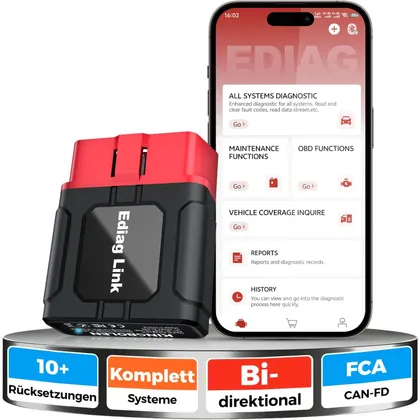 Kingbolen Ediag Link - Bluetooth-Diagnose mit Reparaturanleitung