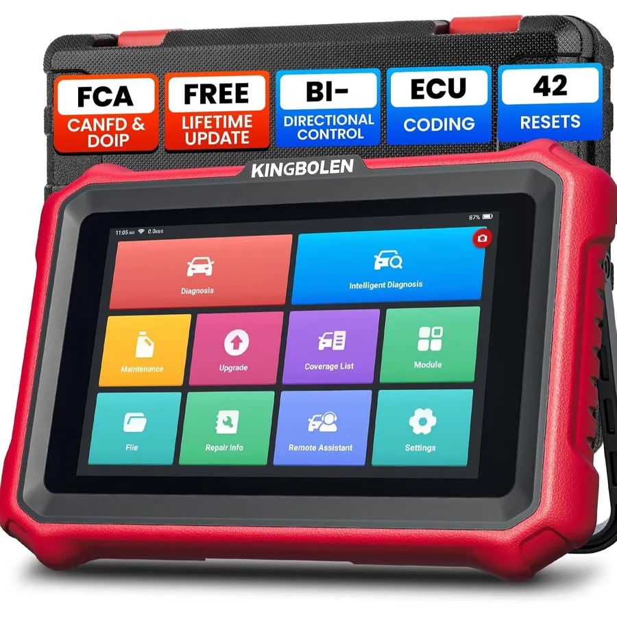 Kingbolen K8 Elite - 8-Zoll-Diagnosegerät mit Kamera