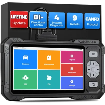 Kingbolen S608 - Diagnosegerät für 4 Systeme mit Aktivtests