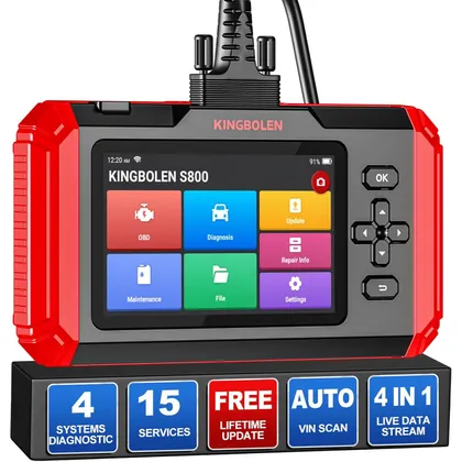 Kingbolen S800 - Diagnosegerät für 4 Systeme und 15 Services