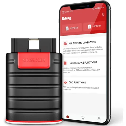 Kingbolen Ediag - lecteur OBD2 Bluetooth tous systèmes