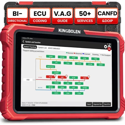 Kingbolen K10 Elite - valise de diagnostic auto 10 pouces