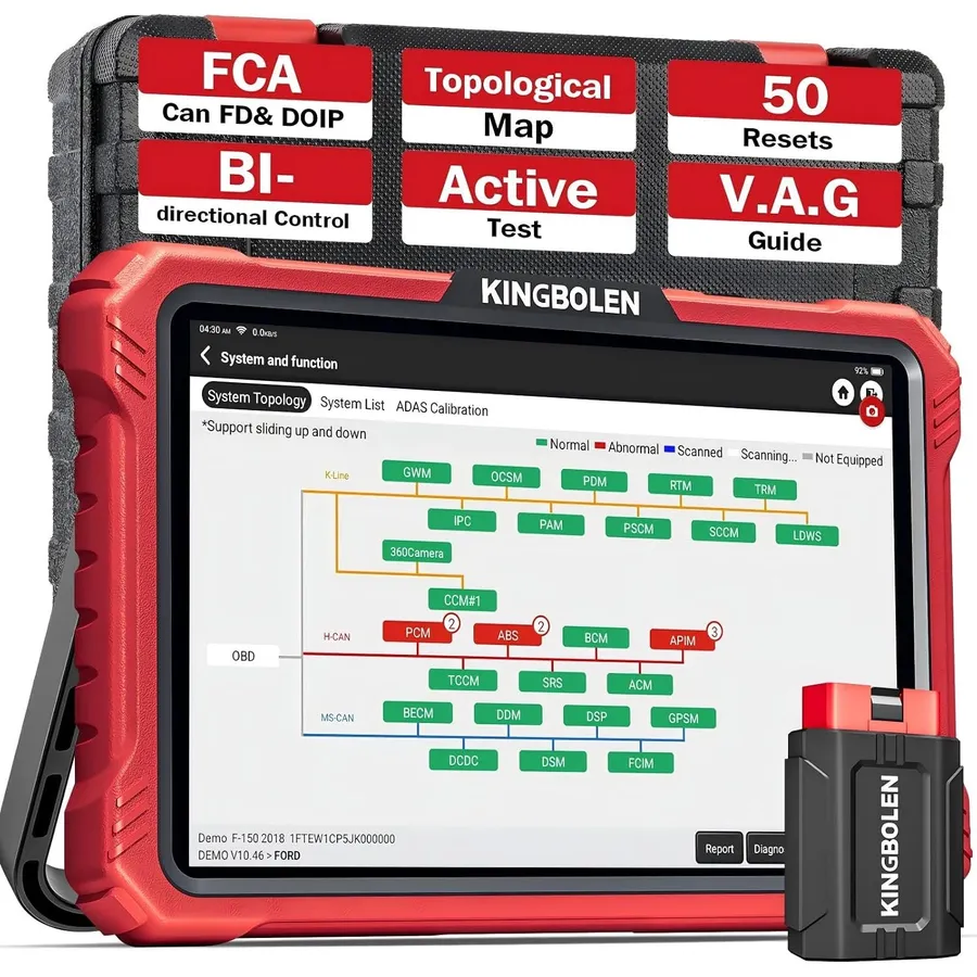 Valise de diagnostic Kingbolen K10 Pro