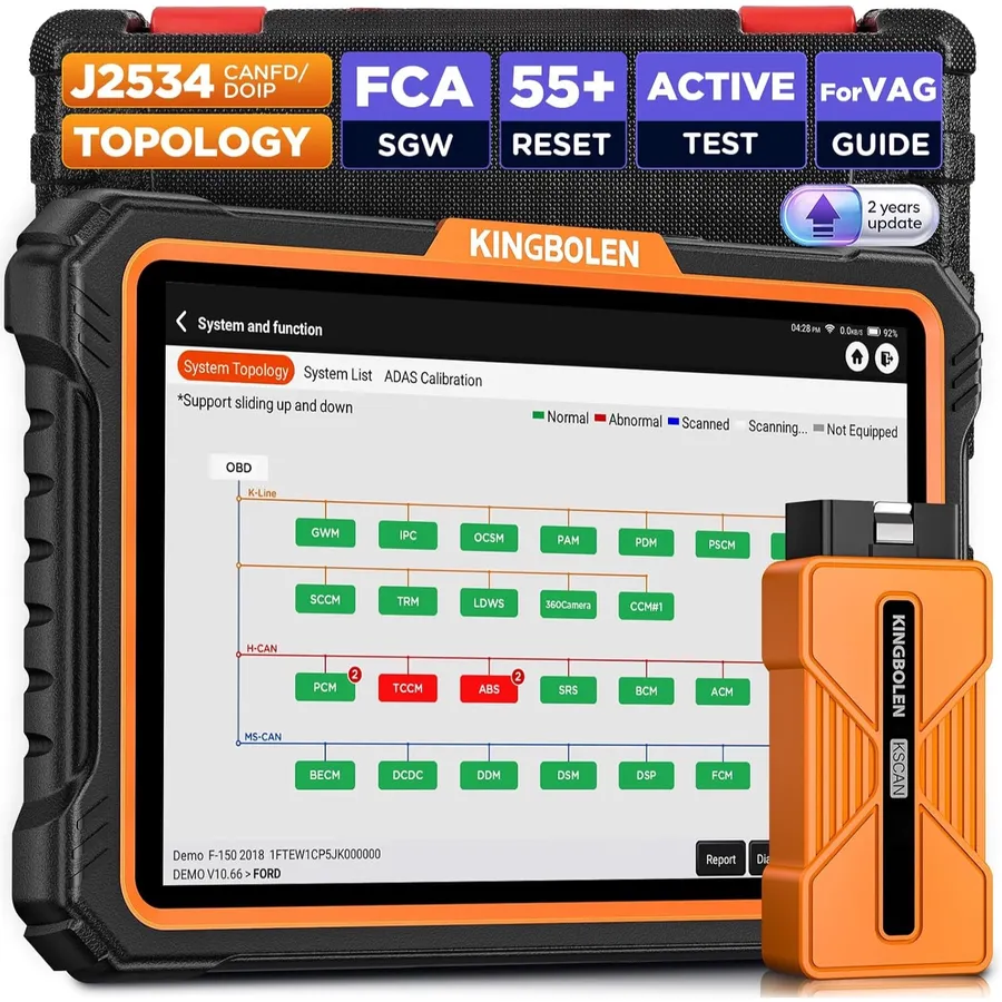 Kingbolen K10 Ultra - valise de diagnostic auto haut de gamme